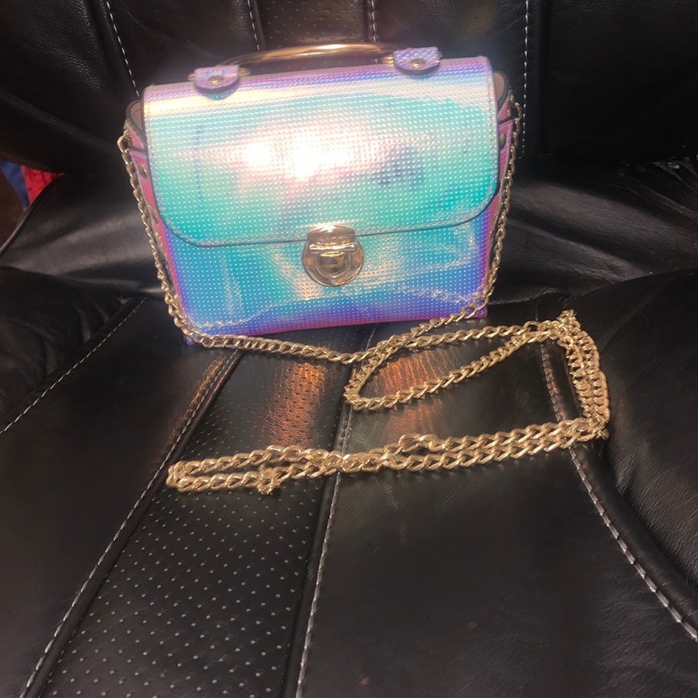 Metallic purse
